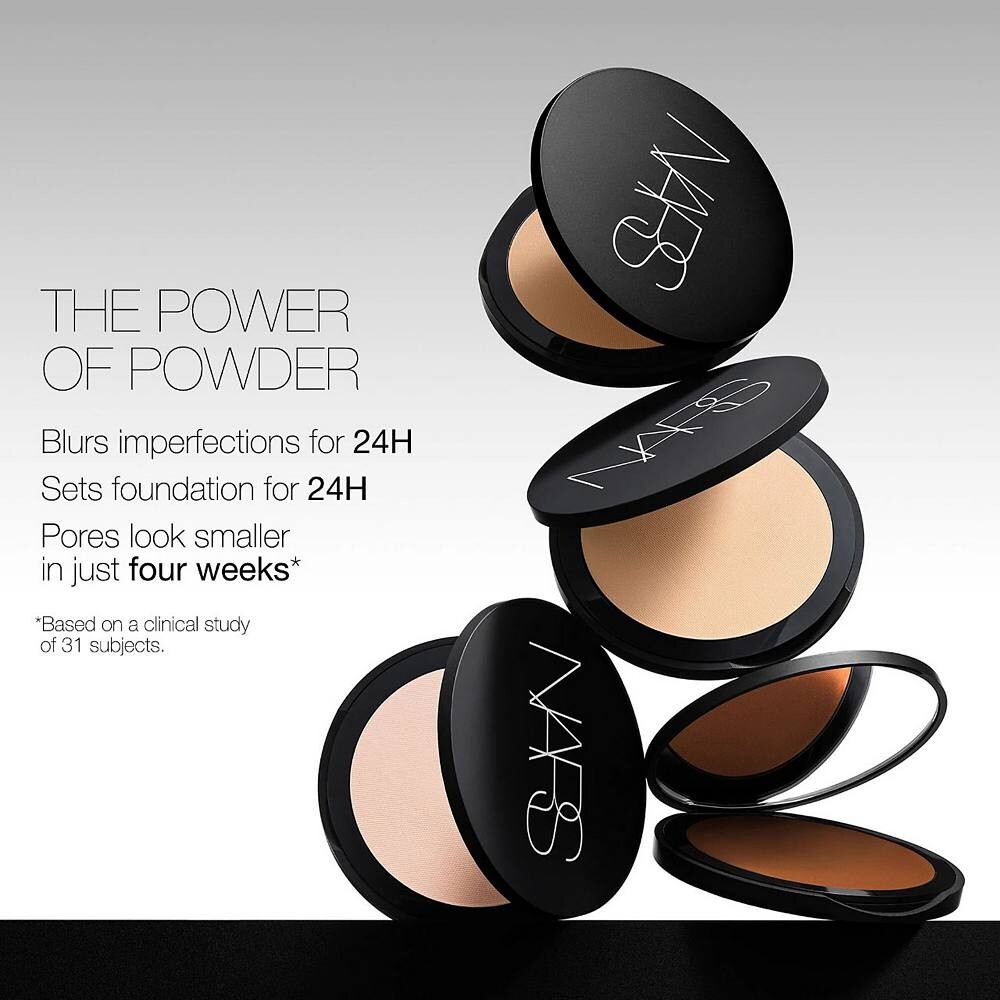 NARS Soft Matte Advanced Совершенствующая пудра, цвет Offshore — фото 3