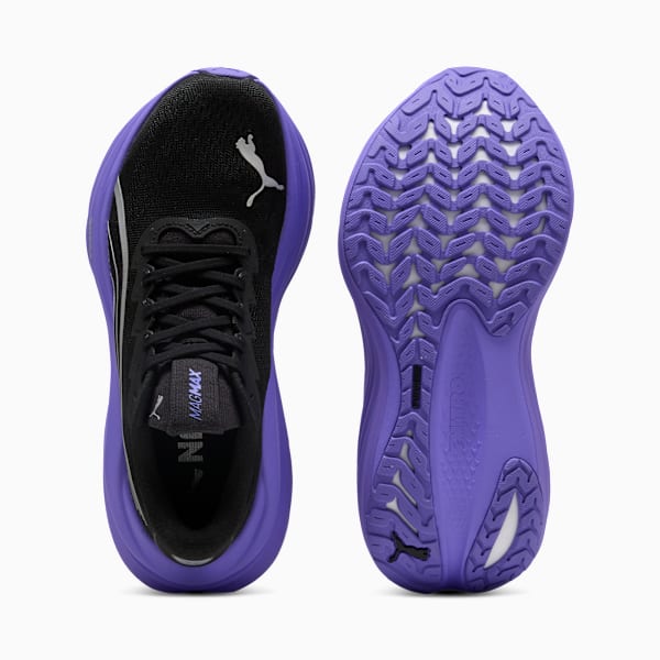Женские кроссовки для бега по шоссе Magmax Nitro Puma, черный — фото 4