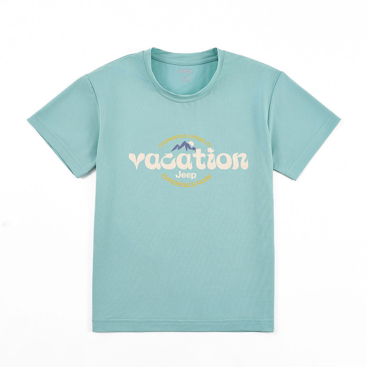 

Футболка для детей Crew Neck Moderate Jeep, ice crystal зеленый