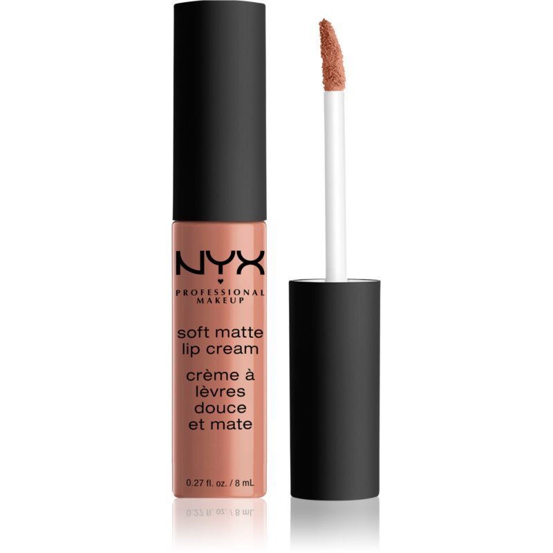 

NYX Professional Makeup Soft Matte Lip Cream Легкая матовая жидкая губная помада оттенка 09 Абу-Даби 8 мл