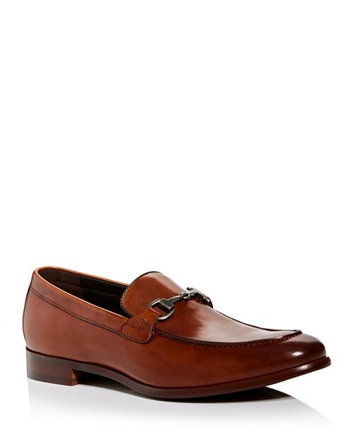 

Мужские лоферы без шнуровки The Men's Store at Bloomingdale's, цвет Brown