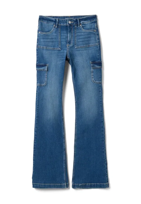 Джинсы клеш Regular fit Ovs, деним синий