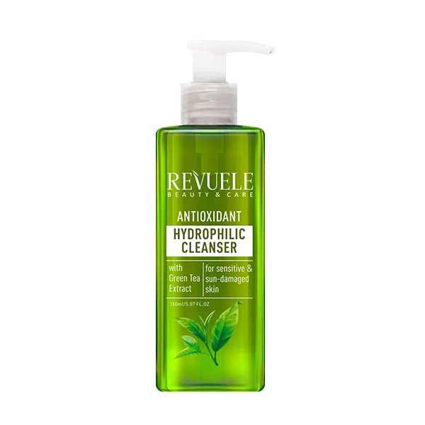 

С экстрактом чая Hydrophilic Limpador Antioxidante Revuele, 150 ml