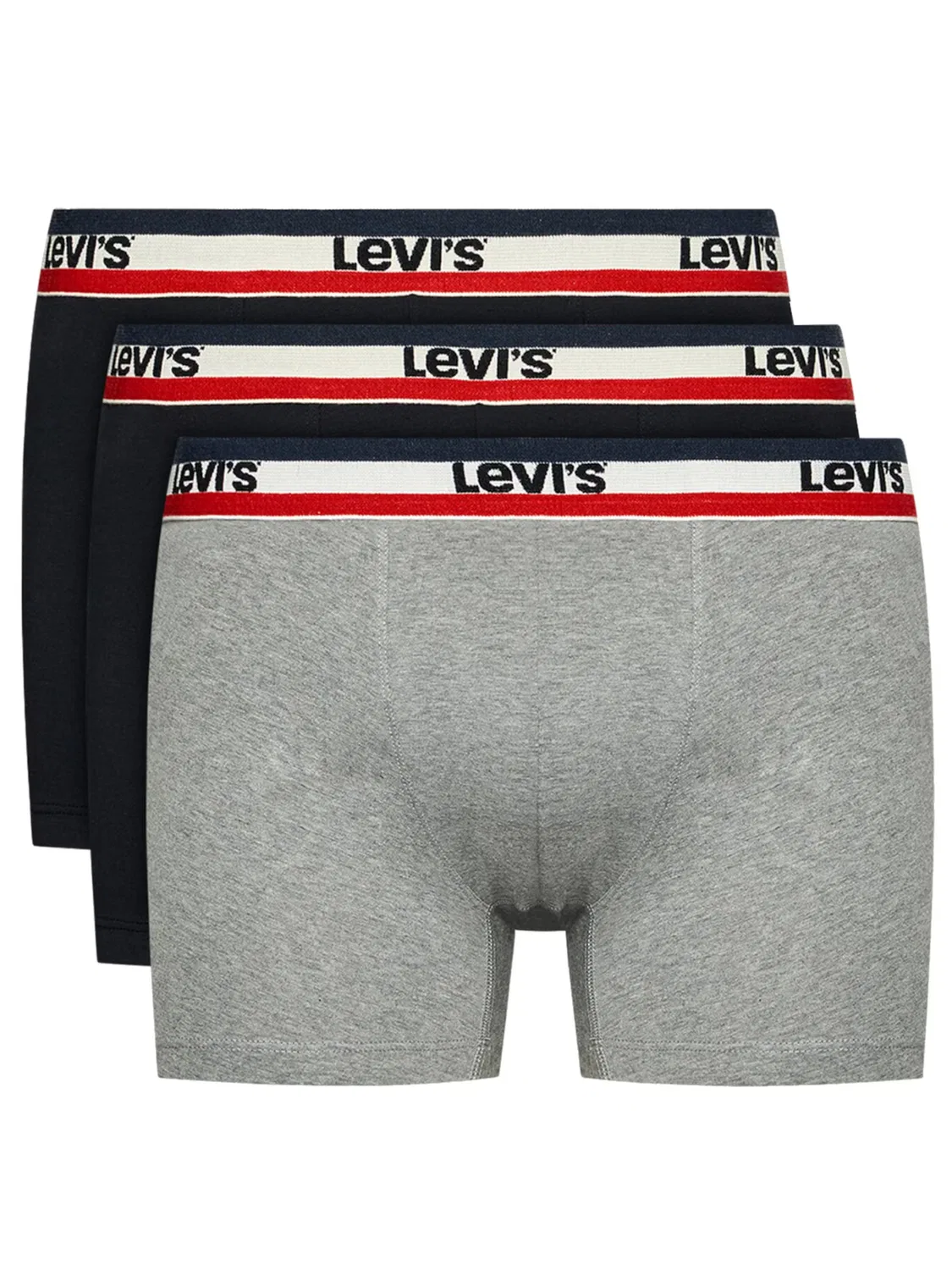 Боксеры Levis боксеры 3 Pairs трусы Levi S, черный