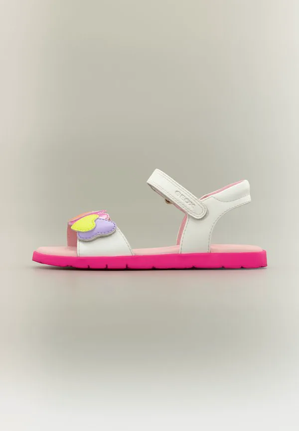 Сандалии joyfoot Geox, White/Multicolor