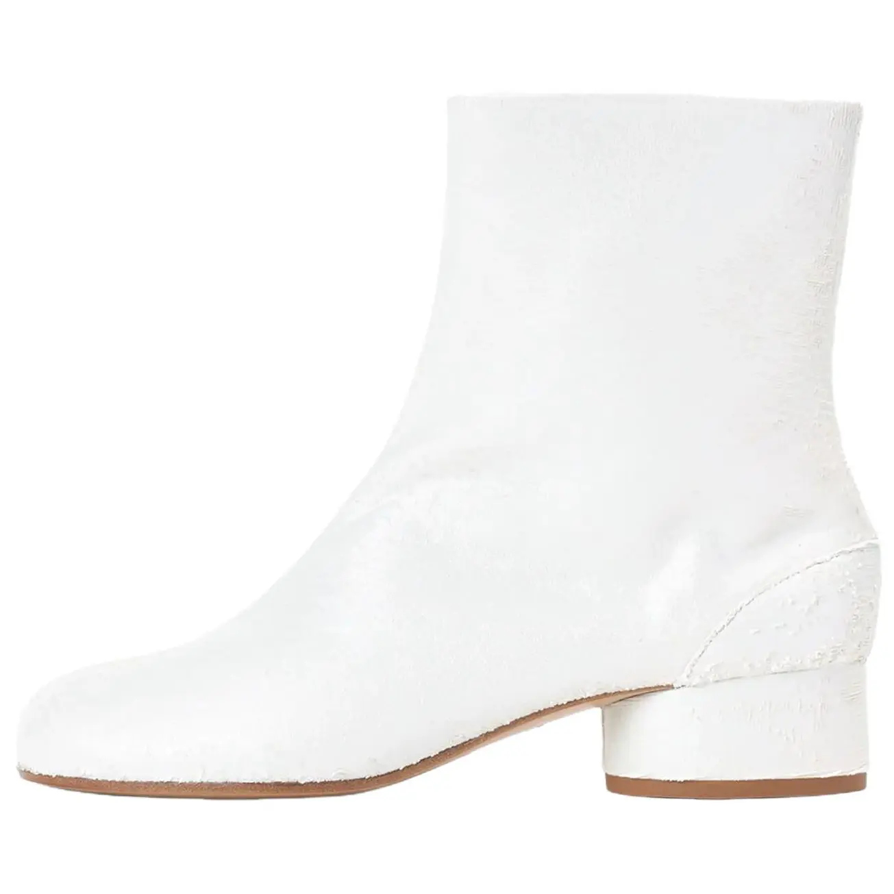 Maison Margiela Белые женские ботинки Ankle Boots