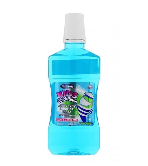 

Активный уход за полостью рта, Детский ополаскиватель для рта Quick Rinse, 500 мл Beauty Formulas