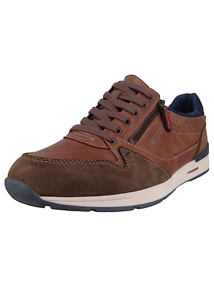 

Кроссовки на шнуровке Mustang, цвет sneaker braun