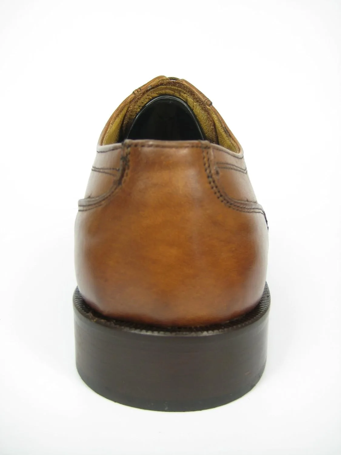 Мужские кожаные туфли Giorgio Scarpe в стиле Дерби, коричневый — фото 4