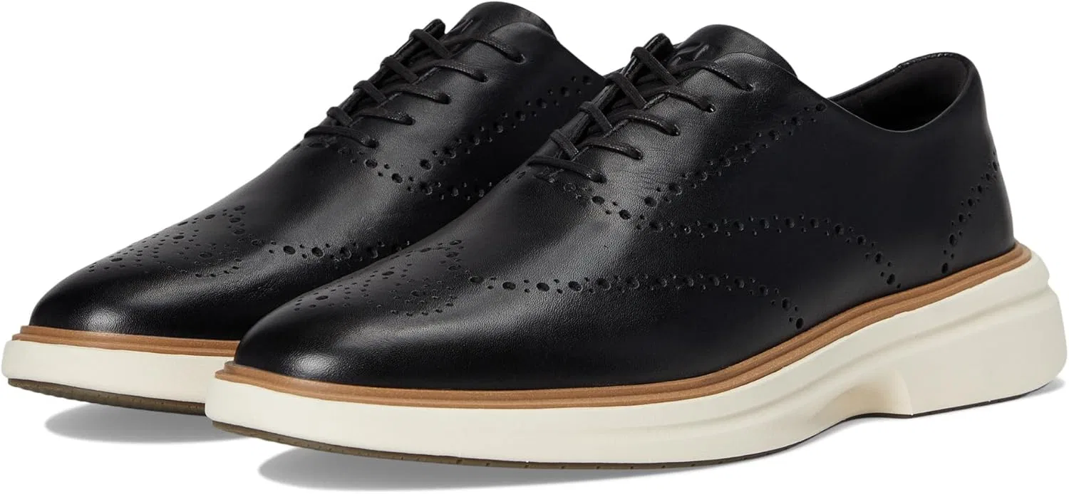 Мужские туфли Cole Haan Original Grand Cityspectre Wingtip Oxford, Black Natural