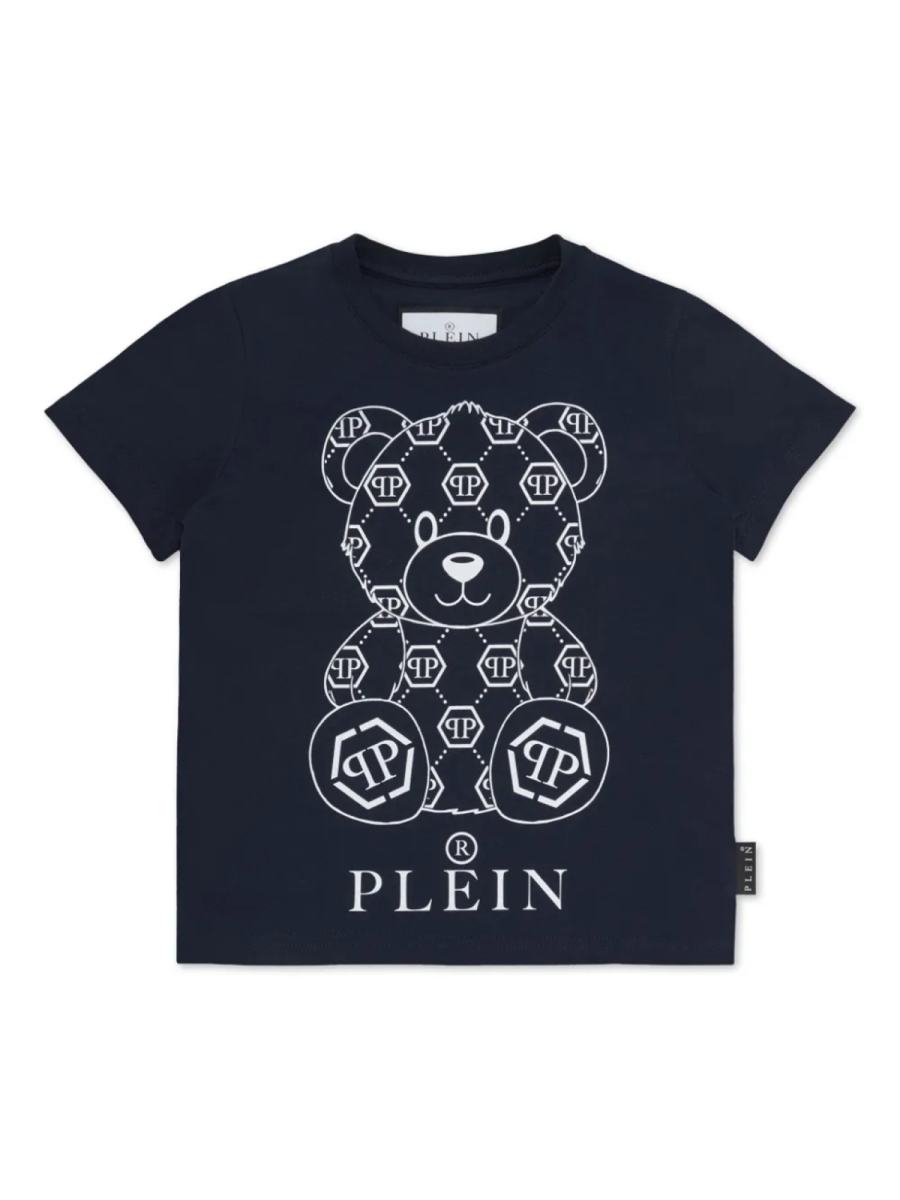 

Philipp Plein Junior футболка Teddy Bear, синий