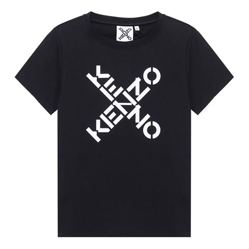 

Футболка KENZO SS21 Big X Pattern Round Neck Short Sleeve Black, черный