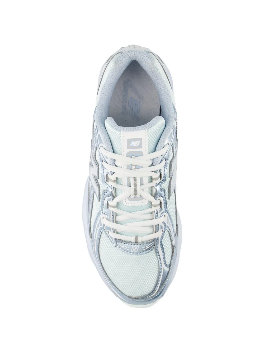 Кроссовки 740 с кружевной сетчатой вставкой New Balance Kids, белый — фото 3