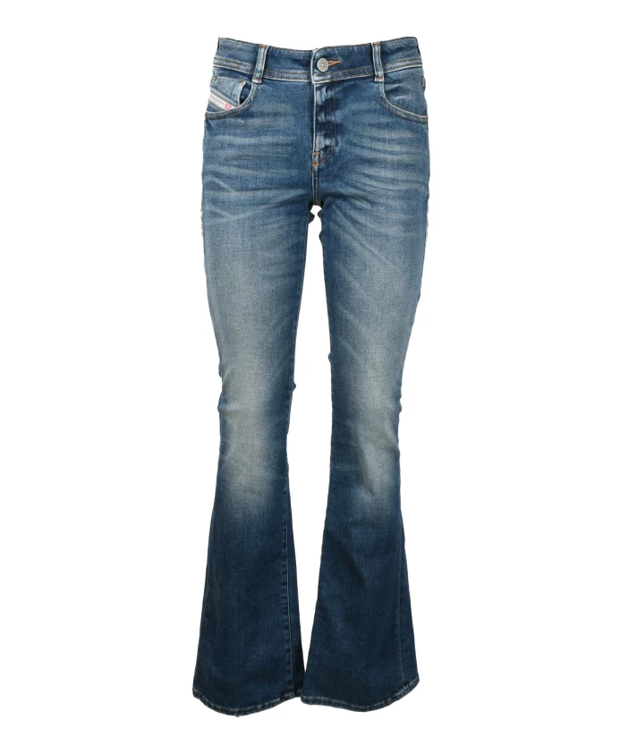 

Джинсы узкого кроя из смеси хлопка и модала. Diesel, синий