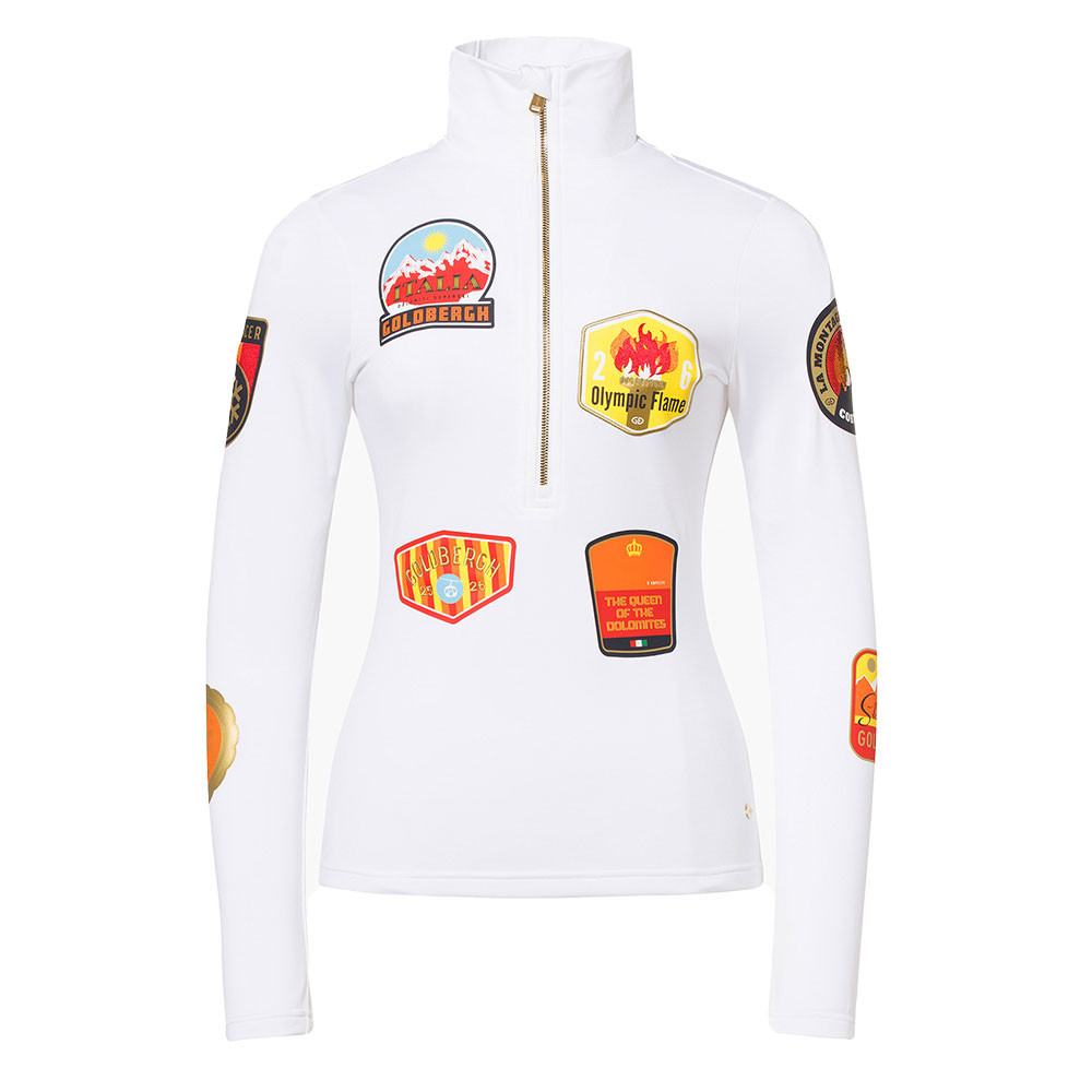 

Куртка-полупильник Goldbergh Triumph с застежкой-молнией до середины груди (женская), White
