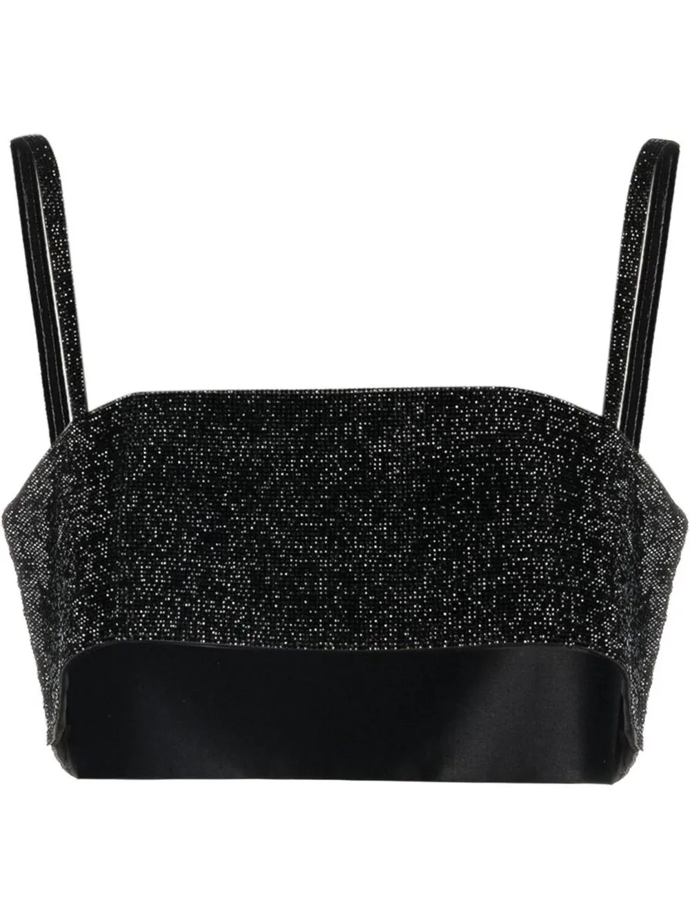 

Укороченный топ Charlotte Nuè, черный