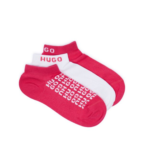 

Носки/Следки 3 шт. Hugo Bodywear, розовый
