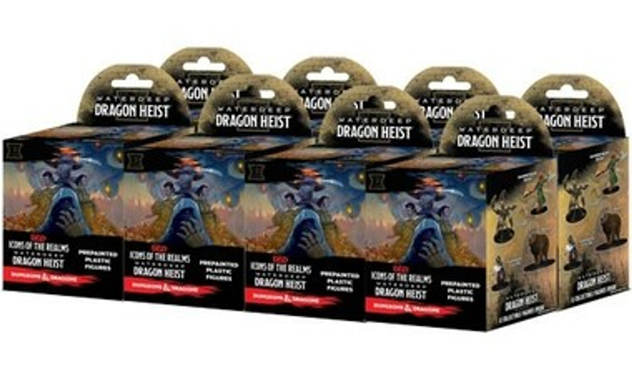 

Миниатюра Dungeons & Dragons Miniatures: Icons of the Realms - Waterdeep Dragon Heist Booster Brick (8)