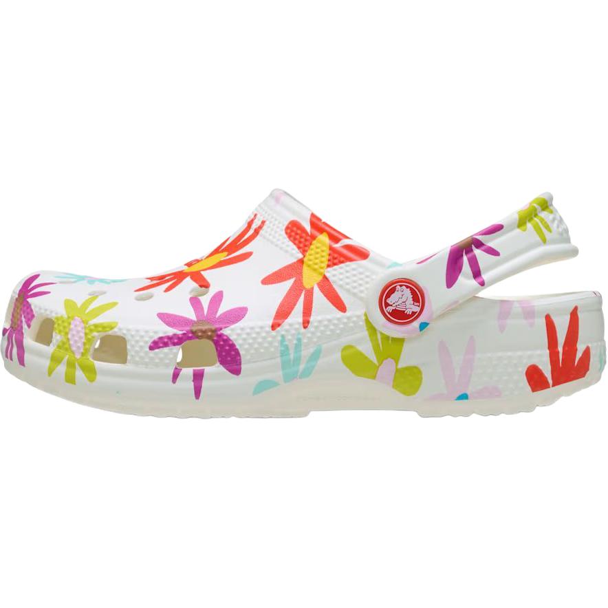

Классические низкие детские туфли-сабо для младенцев и малышей Crocs, белый
