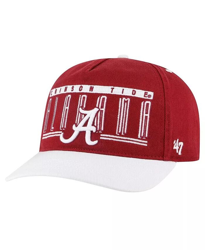 

Мужская кепка Crimson Alabama Crimson Tide Double Header Hitch Adjustable '47 Brand