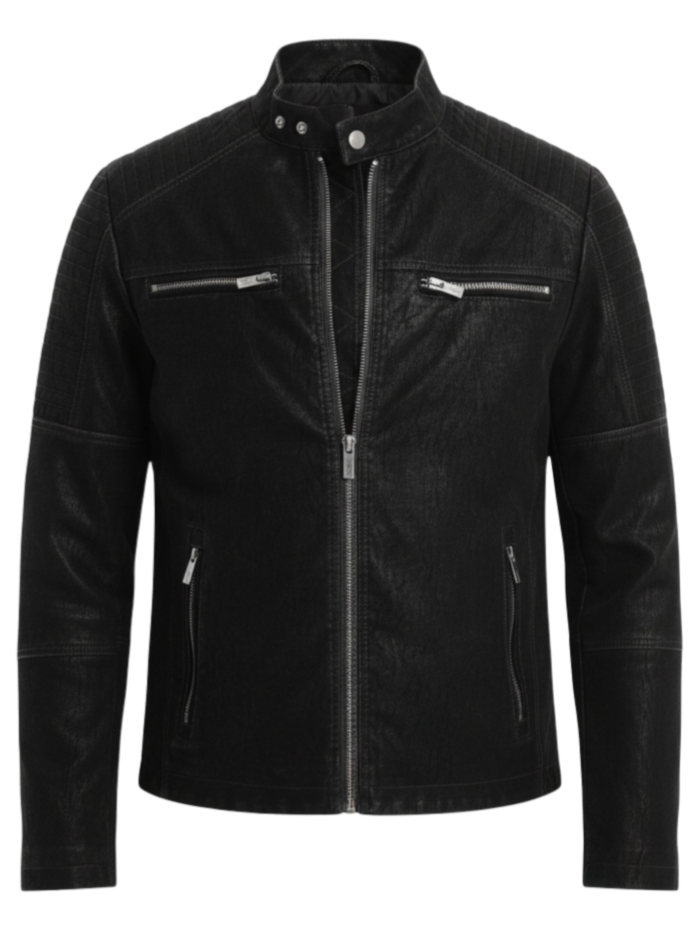 

Ombre Куртка межсезонная 'C637' в черном цвете