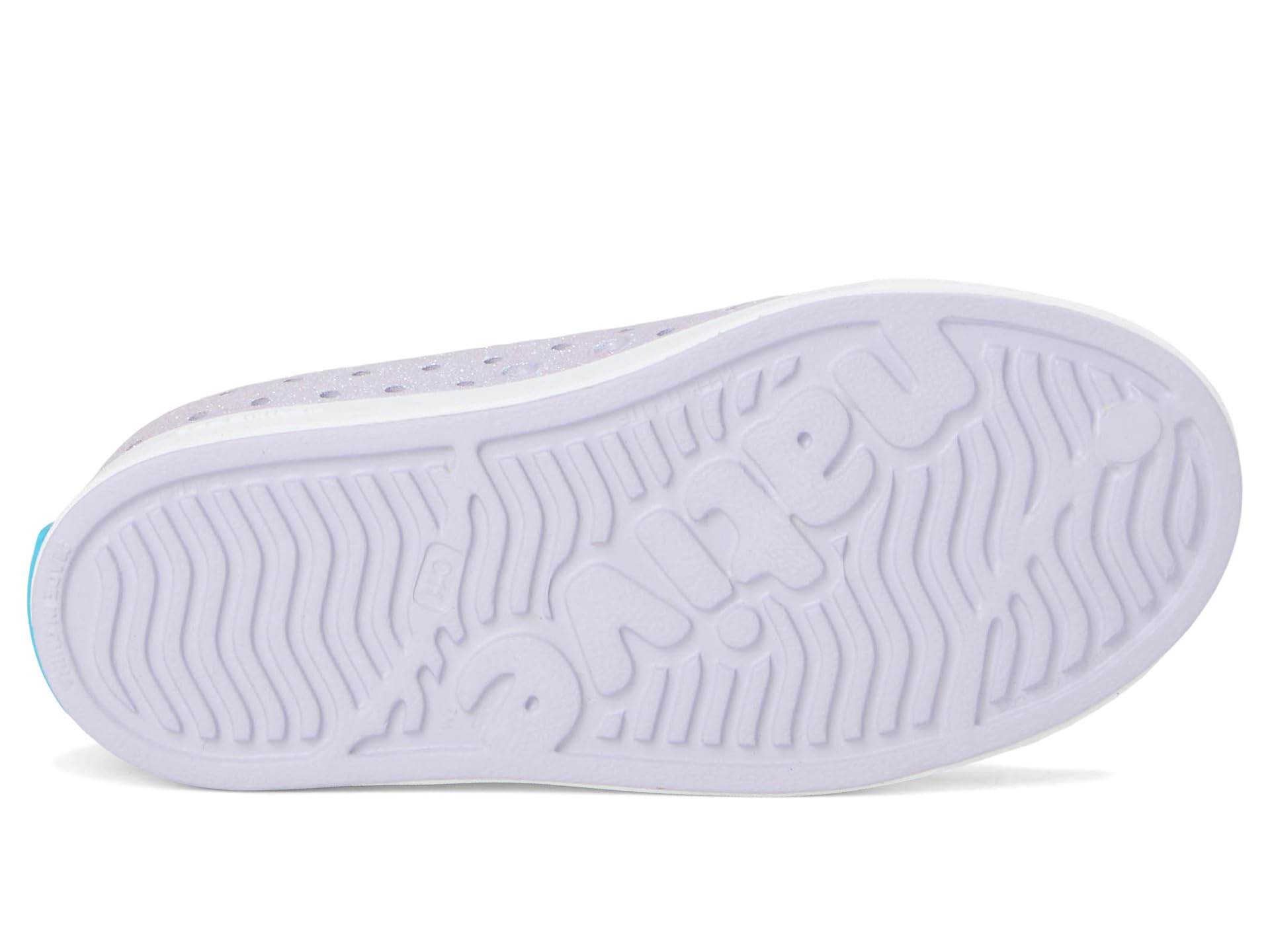 Кроссовки Native Shoes Kids Jefferson Bio-Bling, цвет Future Purple Bling/Shell White — фото 3