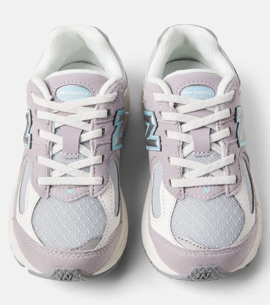 Детские кроссовки с замшевой отделкой, 2002 год New Balance Kids, розовый — фото 4
