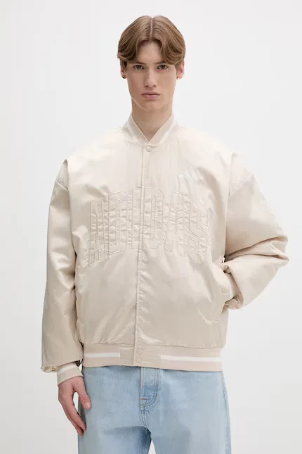 Куртка короткая утепленная Adidas, бежевый
