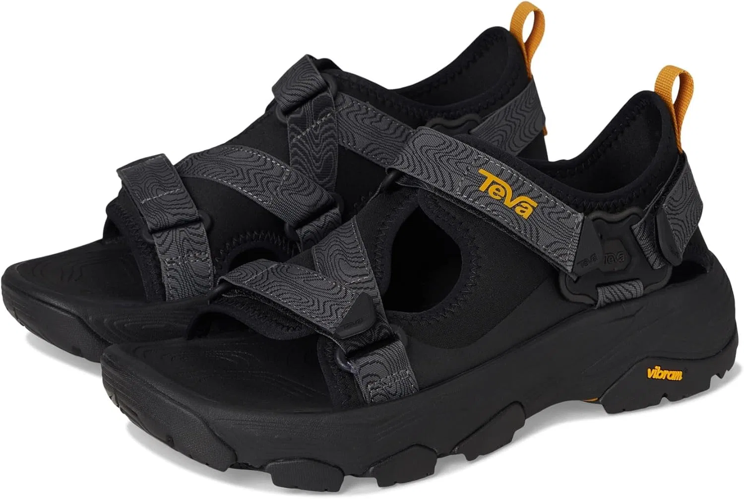 Мужские сандалии Teva Grandview Max Sport, черный