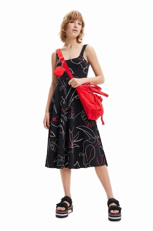 

Дезигуальное платье Desigual, черный