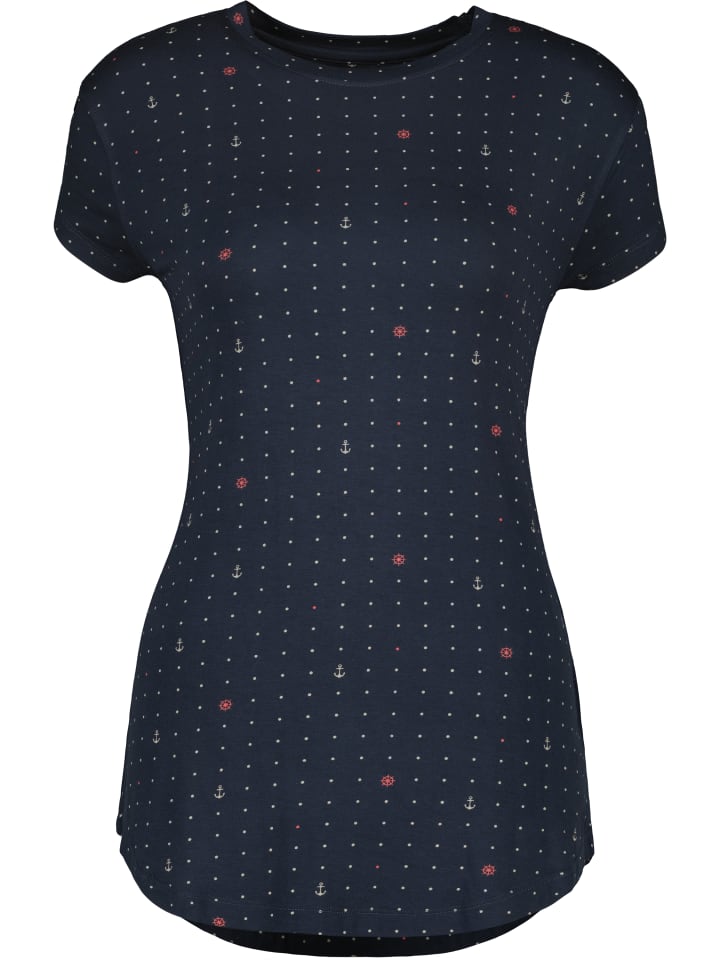 

Футболка alife and kickin, цвет marine anchor dots
