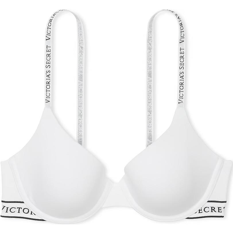 

Футболка Легко Подкладка Хлопок Деми Бюстгальтер/Белый Бюстгальтер Женский Белый Victoria's Secret, Белый/Белый