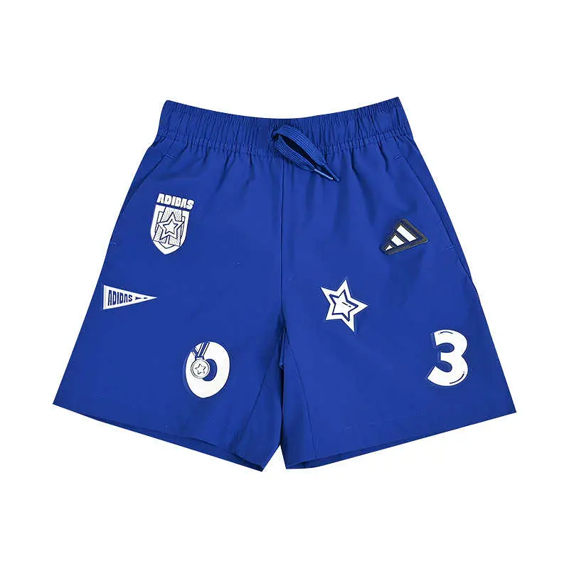 Adidas Повседневная спортивная одежда SS25 Blue/White для детей 3-7 лет — фото 3