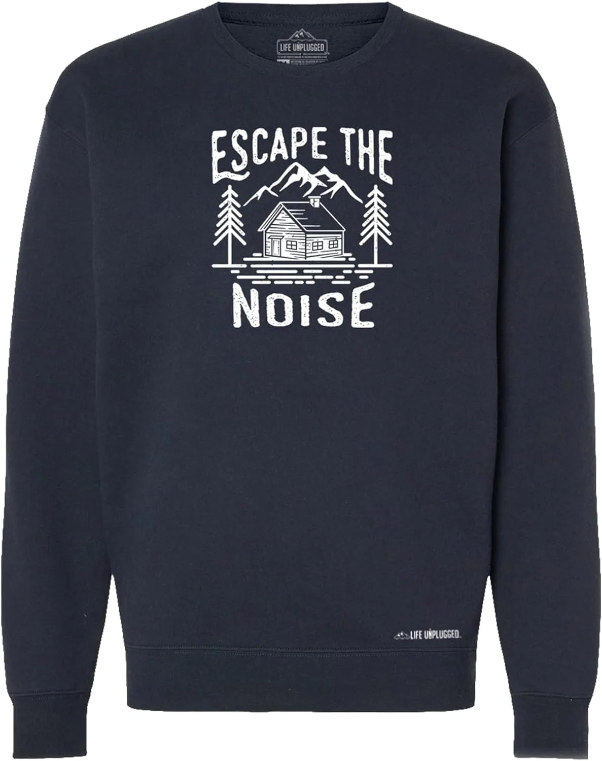 

Толстовка Escape The Noise Heavyweight для мужчин и женщин Life Unplugged