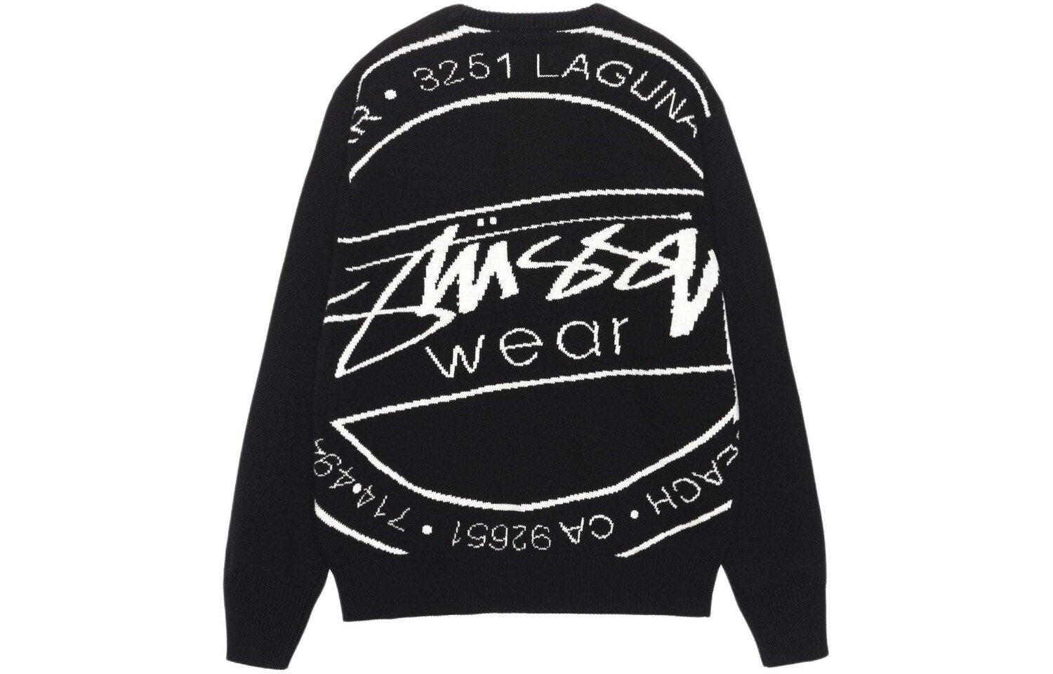 

Джемпер Stüssy Luguna Icon из хлопка Stussy, темно-зеленый