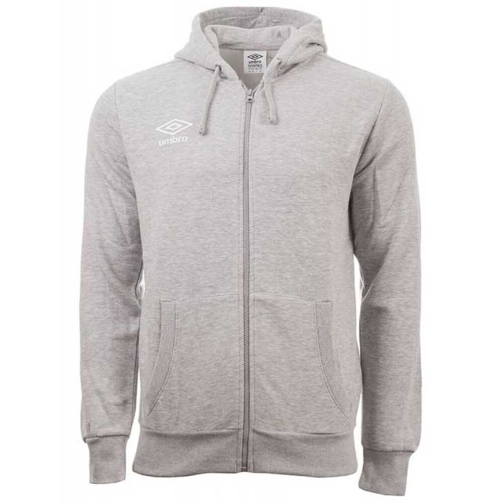 

Толстовка Umbro Small Logo Full Zip, серый