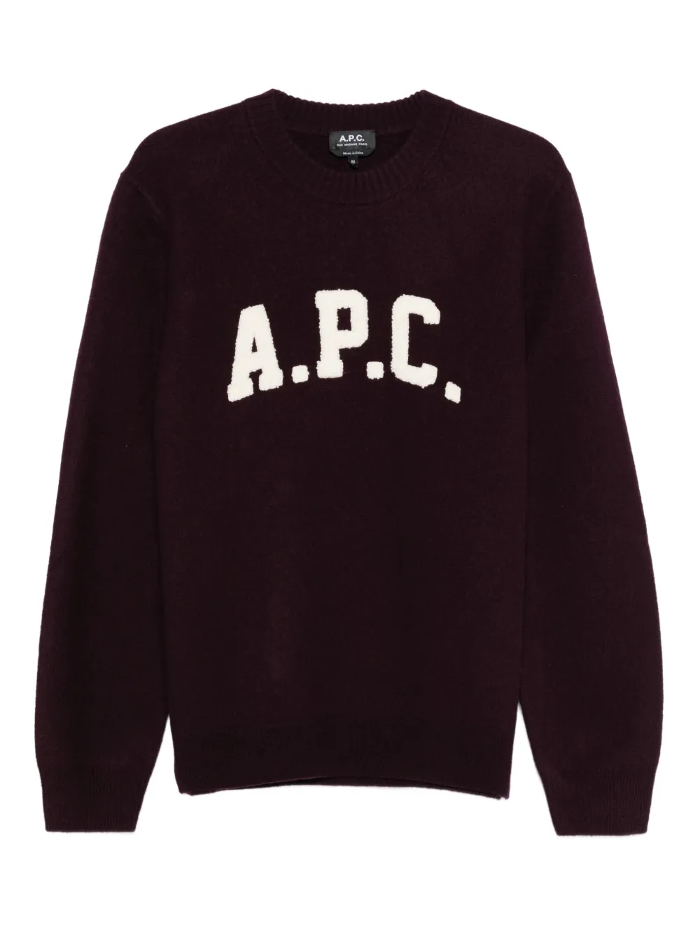 

Свитер Jay с логотипом A.P.C., красный