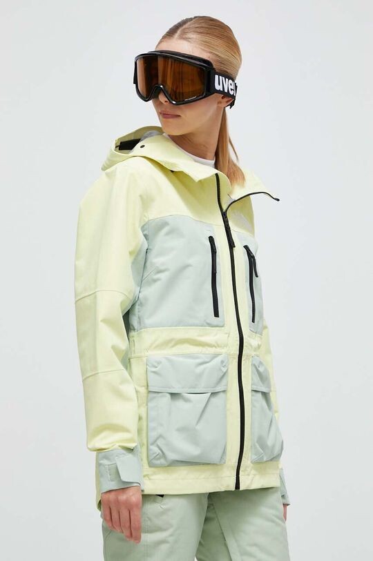 

Куртка драглайна The North Face, желтый