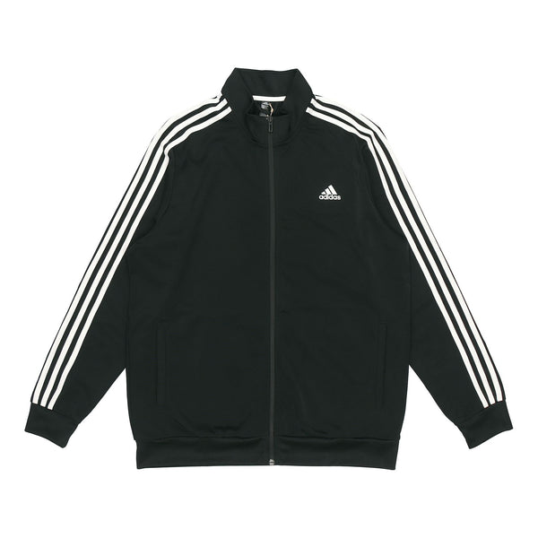 

Куртка Men's adidas 3s Tt Tric Stripe Sports Stand Collar Jacket Autumn Black, черный