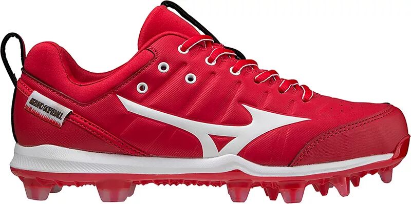 

Женские софтбольные бутсы Mizuno Advanced Finch Elite 5 с 9 шипами из ТПУ, красный