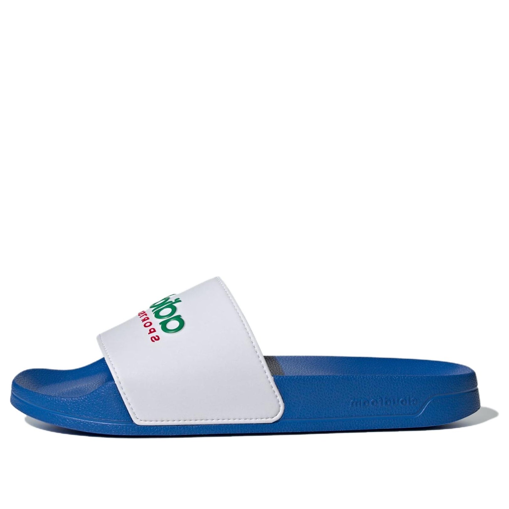 

Слипоны adidas Adilette Shower Slides 'Bright Royal White' IE8943, синий