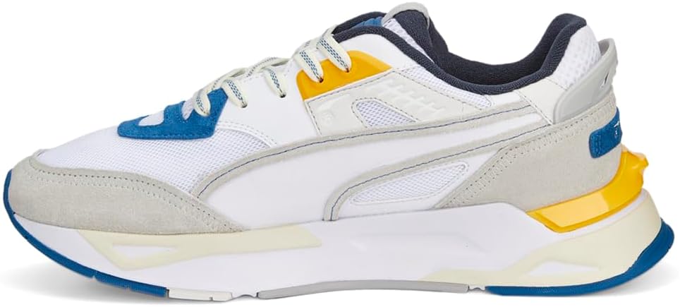 Мужские кроссовки PUMA Mirage Sport с вырезами и шнуровкой, повседневные - синие — фото 3