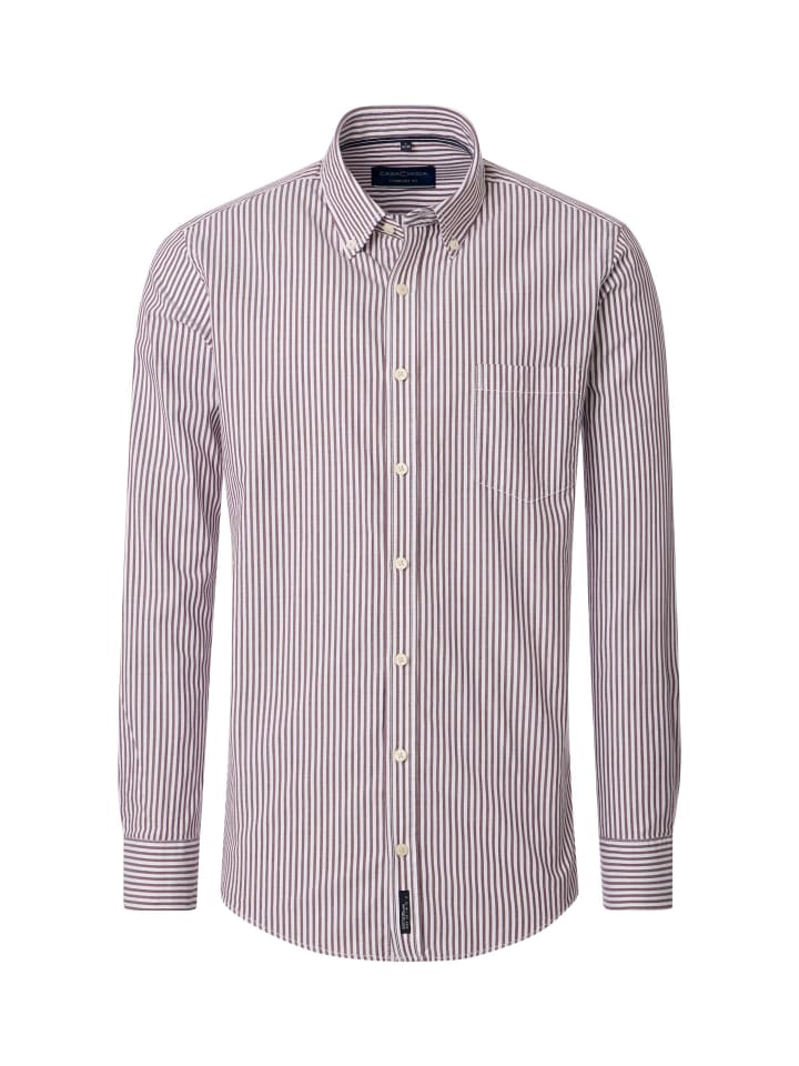 

CASAMODA Повседневная рубашка красного цвета