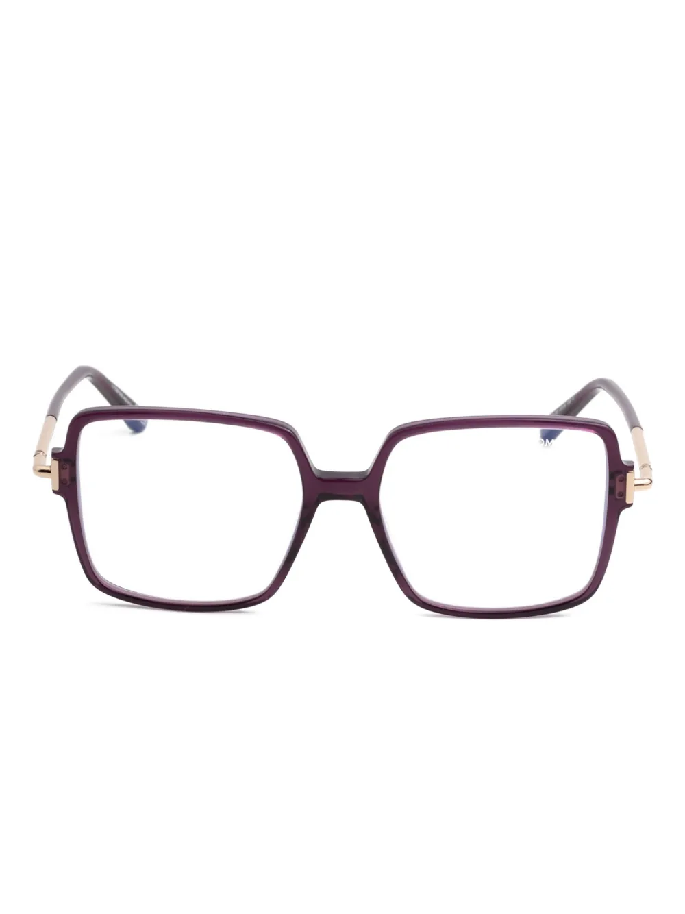 

Очки в квадратной оправе Tom Ford, фиолетовый
