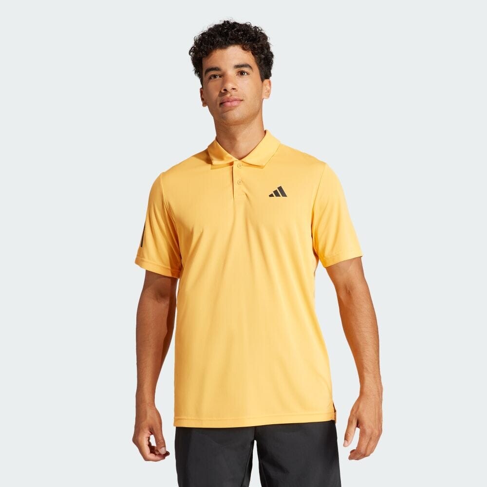 

Поло Adidas Club Three Stripes Tennis Polo Shirt, цвет Hazy Orange