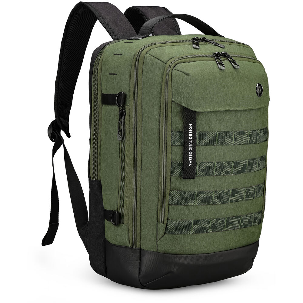 

Рюкзак Swissdigital BERG L (темно-зеленый, 24 л)