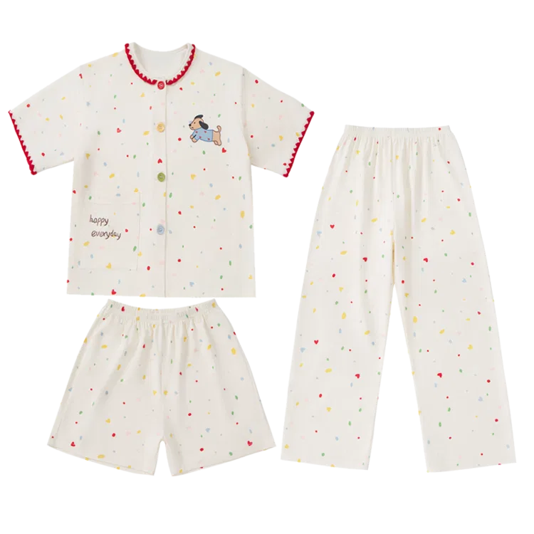 Лонгслив с шортами Disney Beige Candy Puppy бежевый