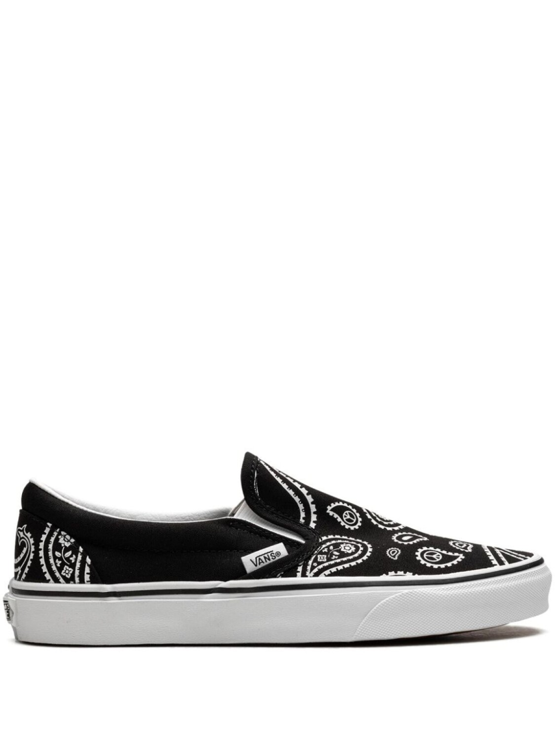 

Vans слипоны Classic Slip-On Peace Paisley, черный
