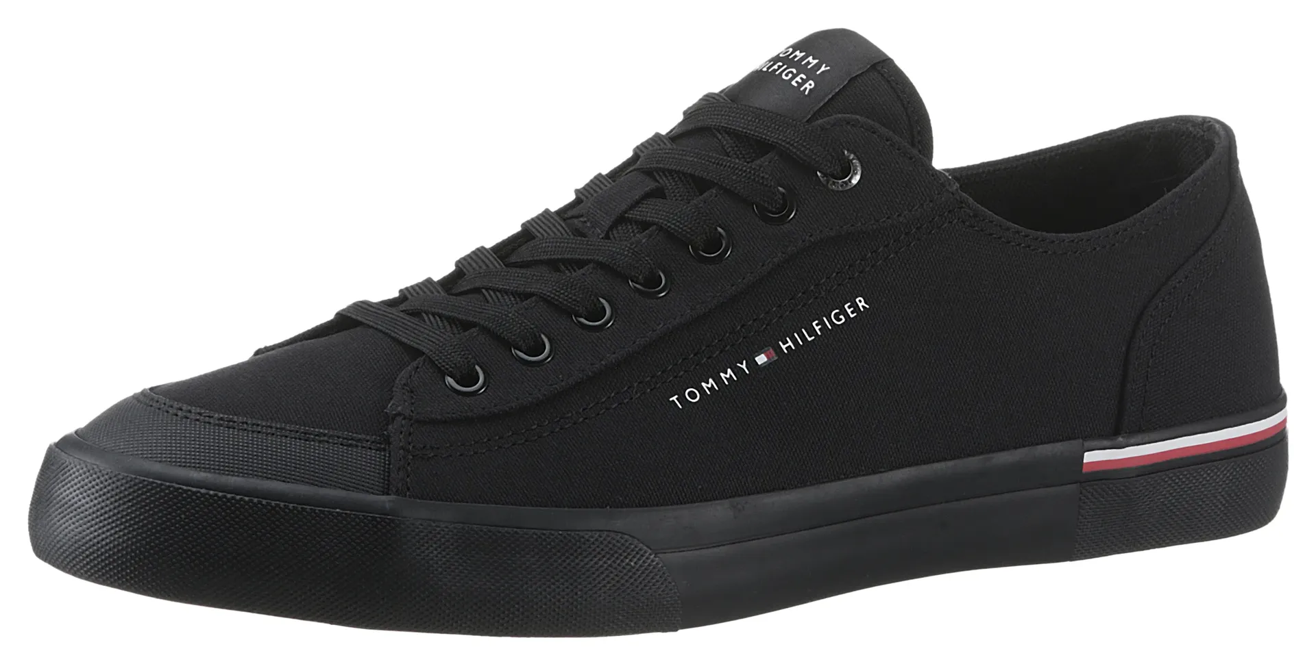 

Кроссовки Tommy Hilfiger "CORPORATE VULC CANVAS", черный