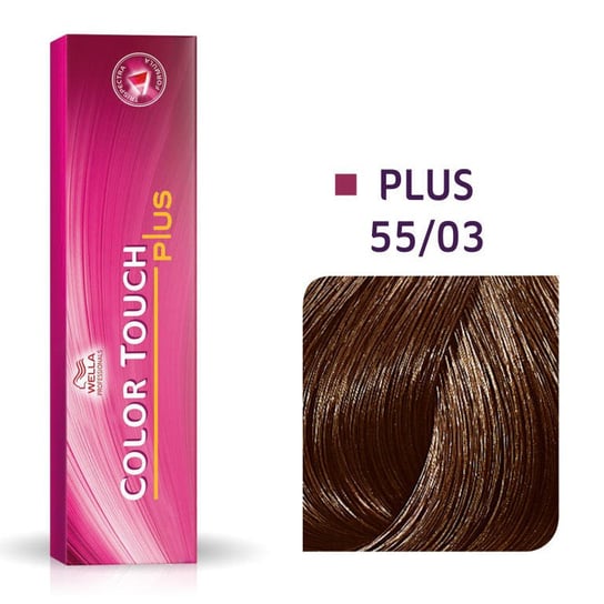 

Полуперманентная краска для волос без аммиака 55/03 60мл Wella Color Touch Plus 55/03